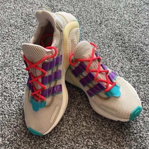 Adidas LXCON Clear Brown Active Purple Trainers - Picture 1 of 7